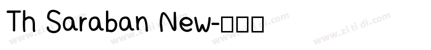 Th Saraban New字体转换